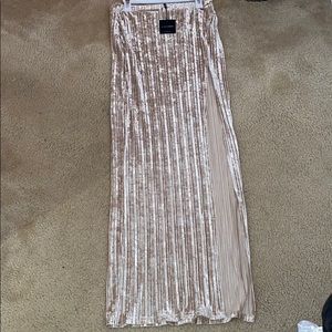 JLUXLABEL skirt with slit